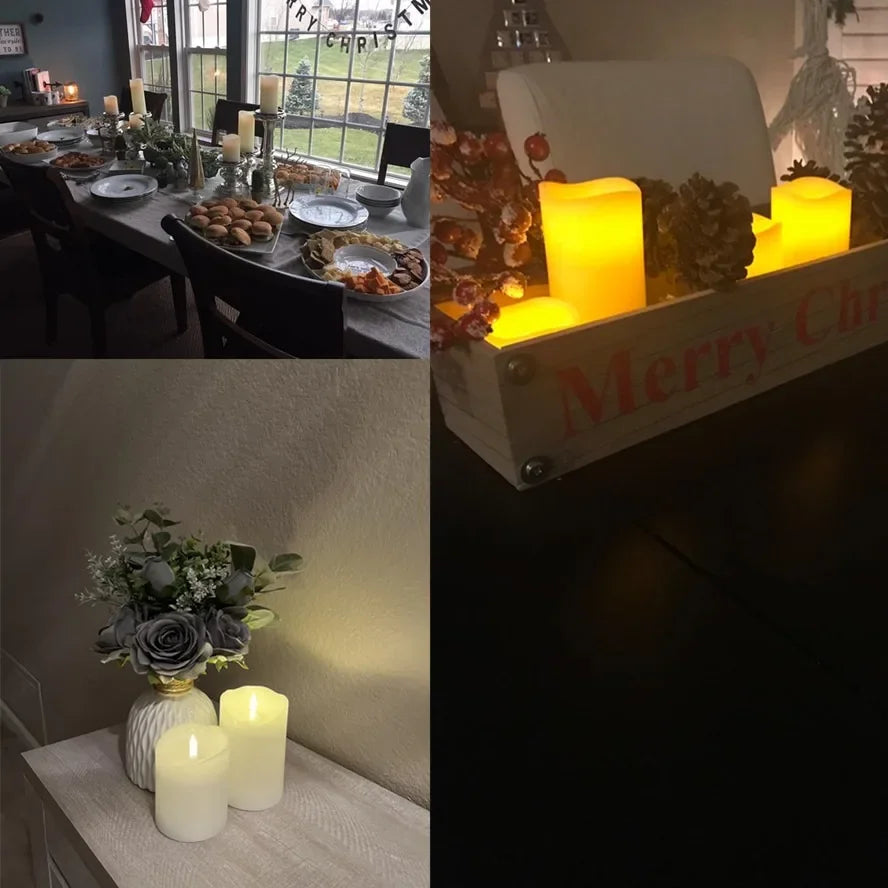 Spooky ambient candles