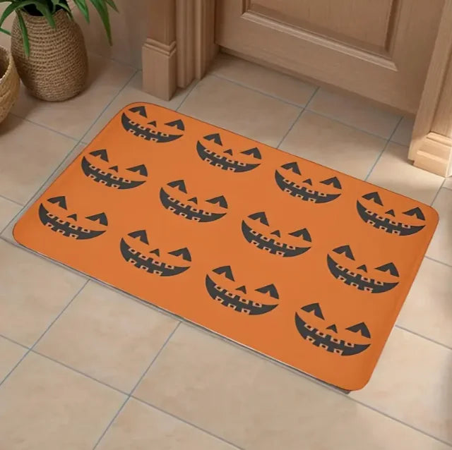 Halloween Welcome Doormat for Indoor and Outdoor Use