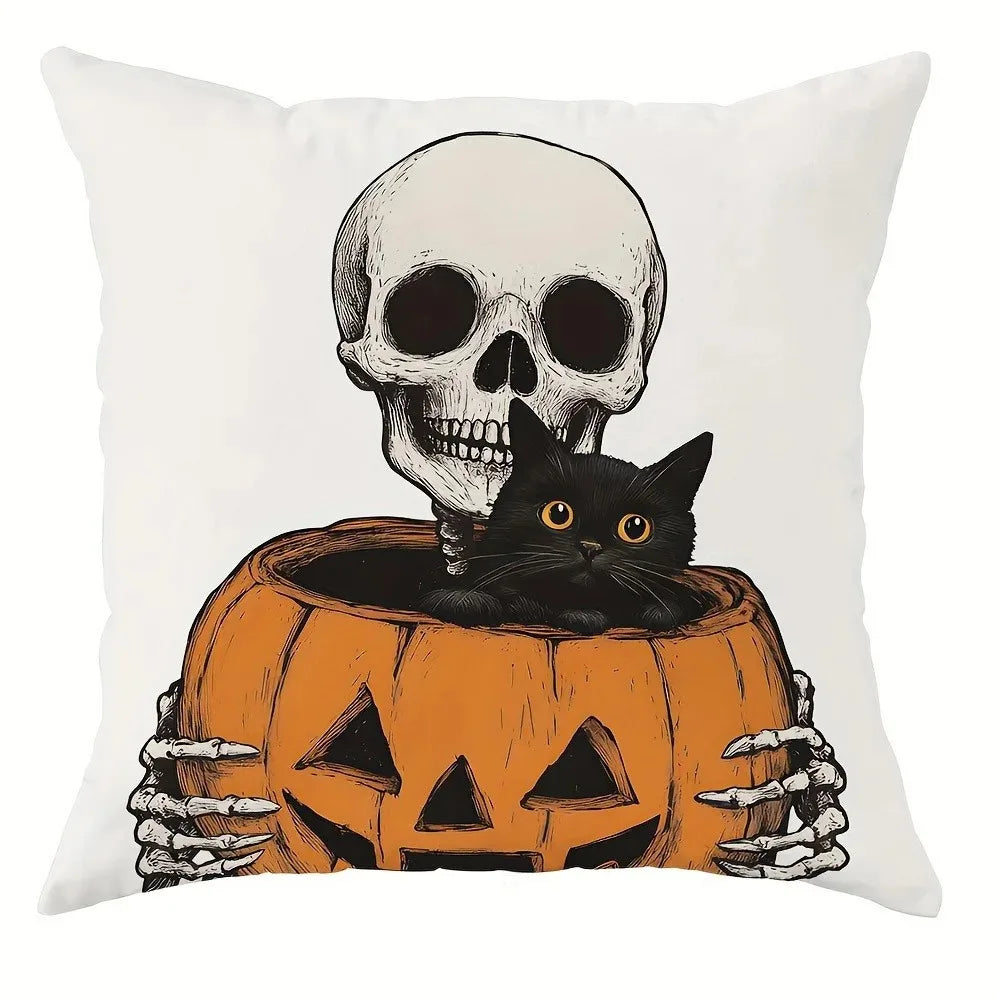 Spooky Halloween Pillow Covers