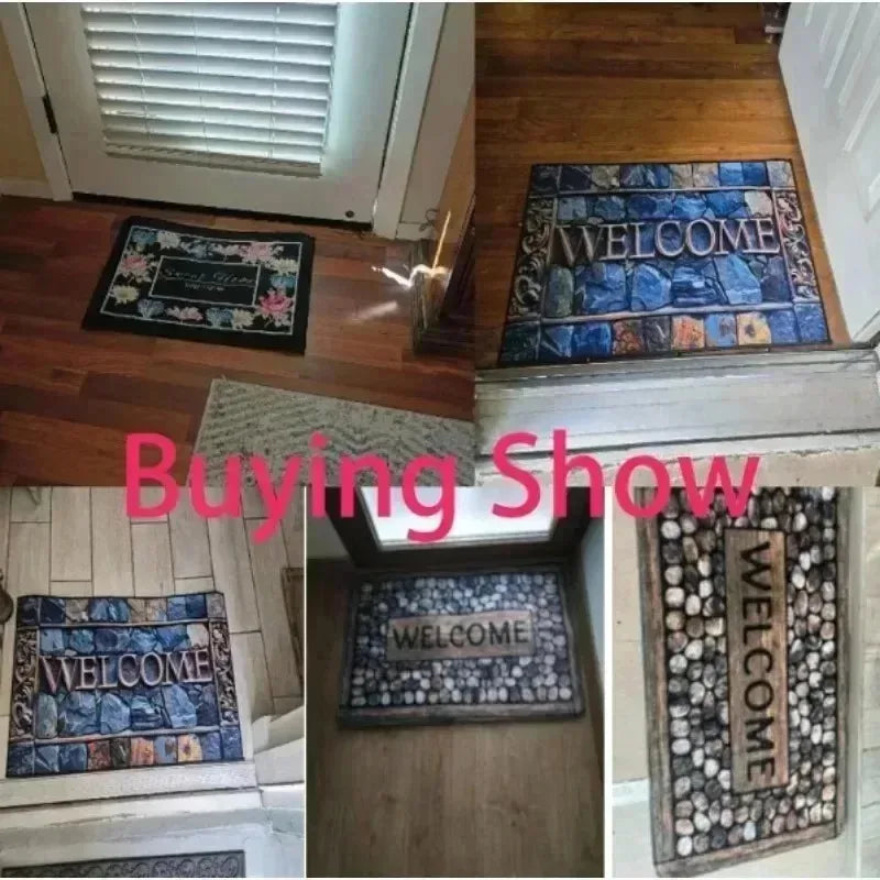Halloween Welcome Doormat for Indoor and Outdoor Use