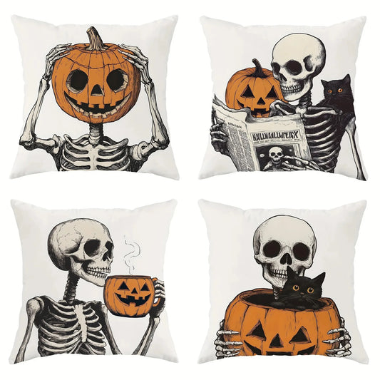 Spooky Halloween Pillow Covers