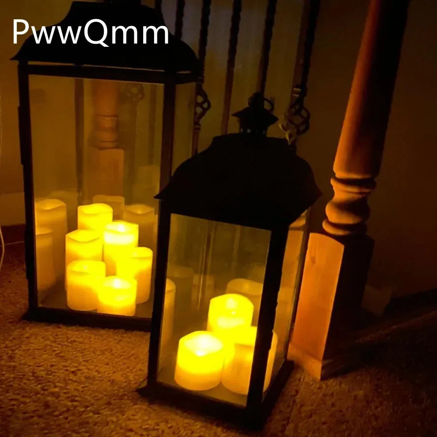 Spooky ambient candles