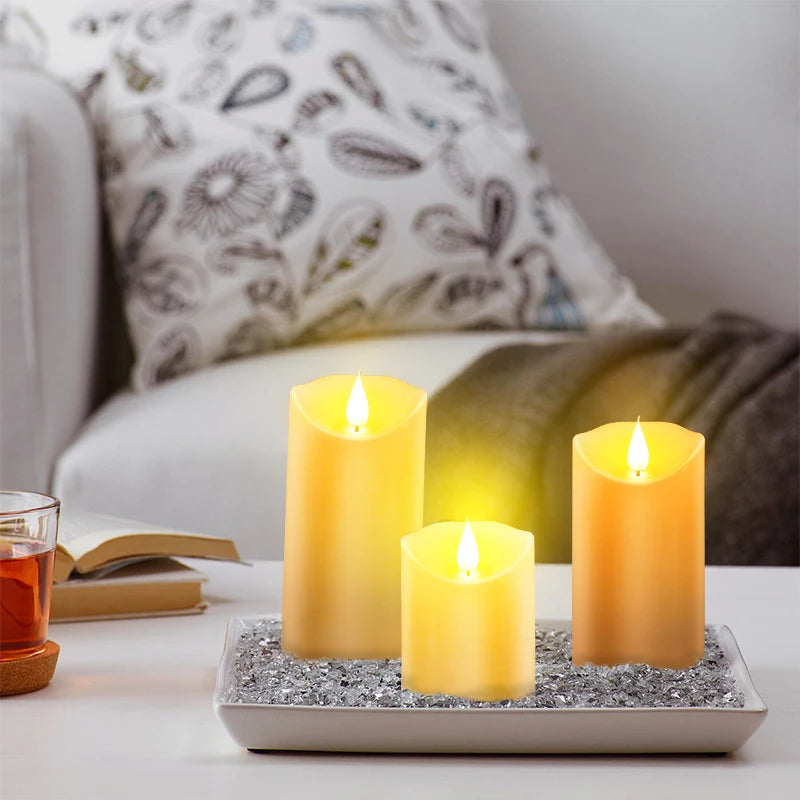 Spooky ambient candles