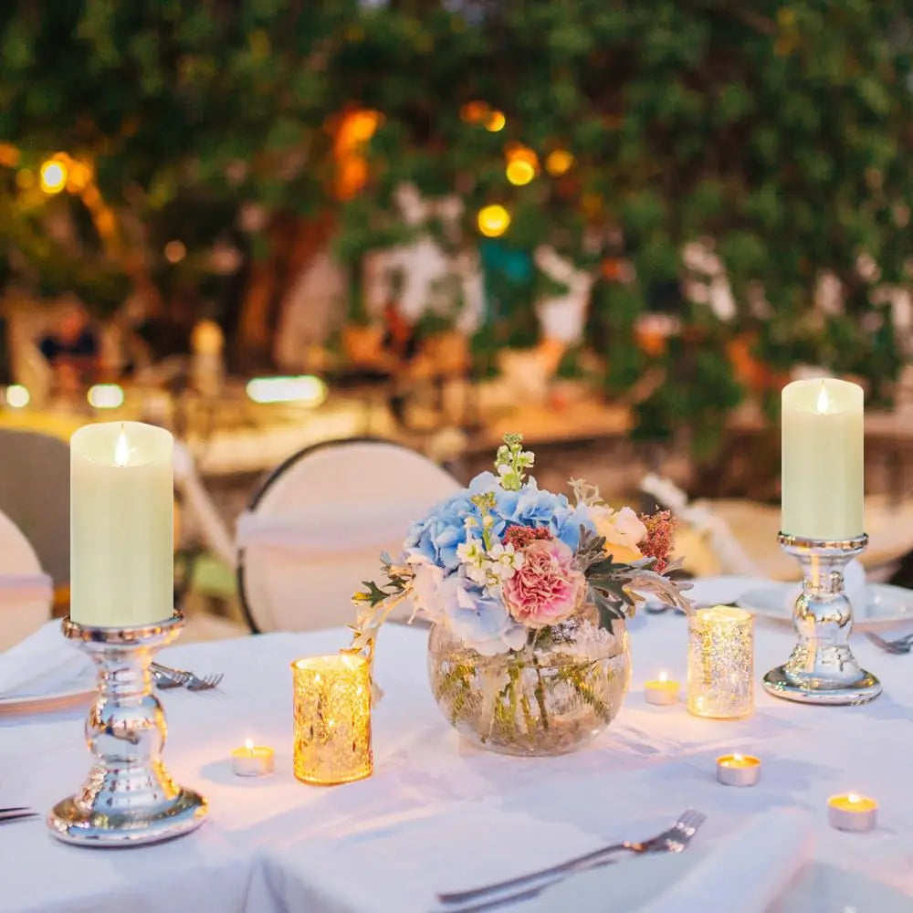 Spooky ambient candles